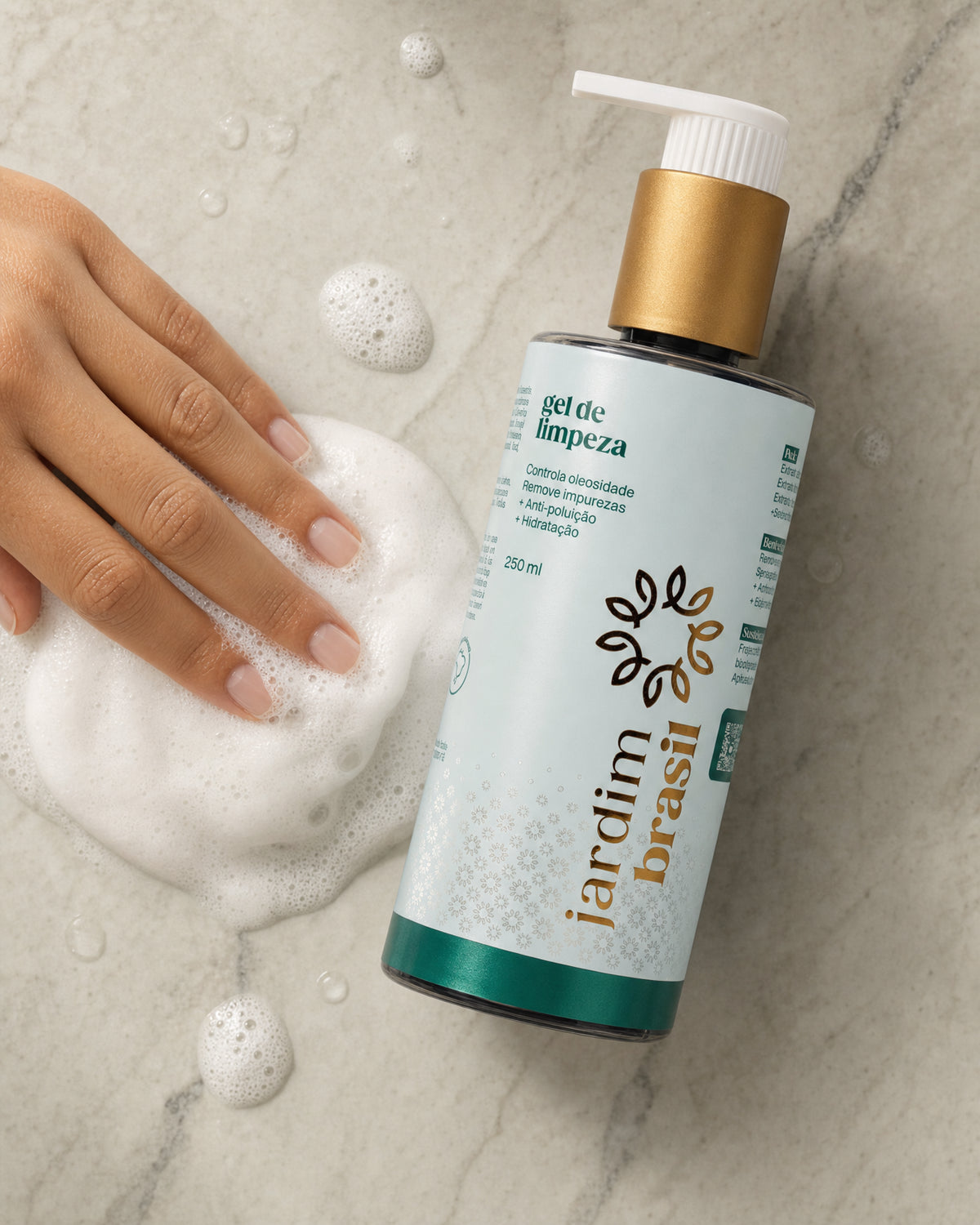 Gel de Limpeza Facial Controle de Oleosidade e Poros – Neurocosmético 250 ml